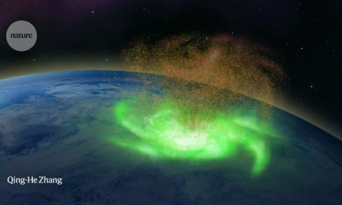 Lần đầu tiên phát hiện "bão không gian" xuất hiện trên Trái đất